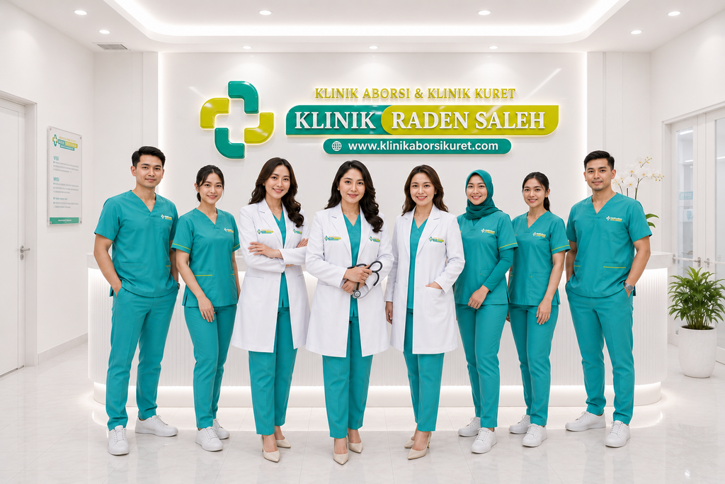team medis di klinik aborsi kuret medika center